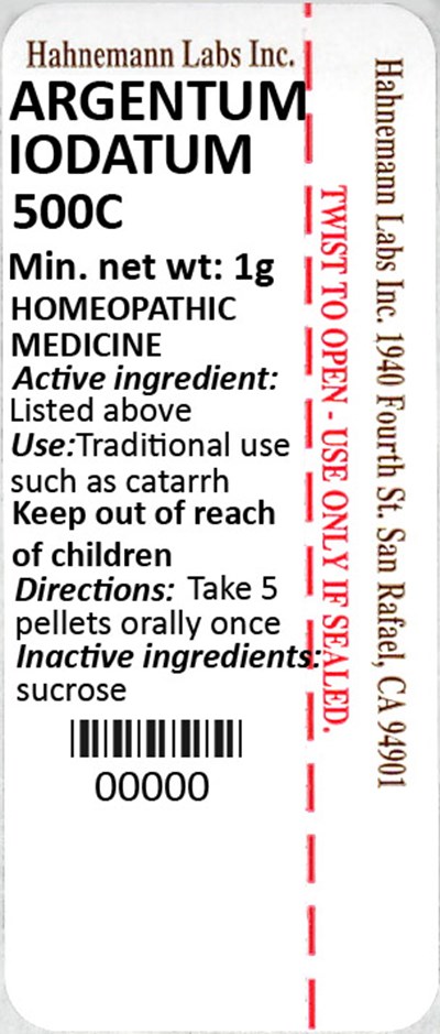 Argentum Iodatum 500C 1g - Argentum Iodatum 500C 1g